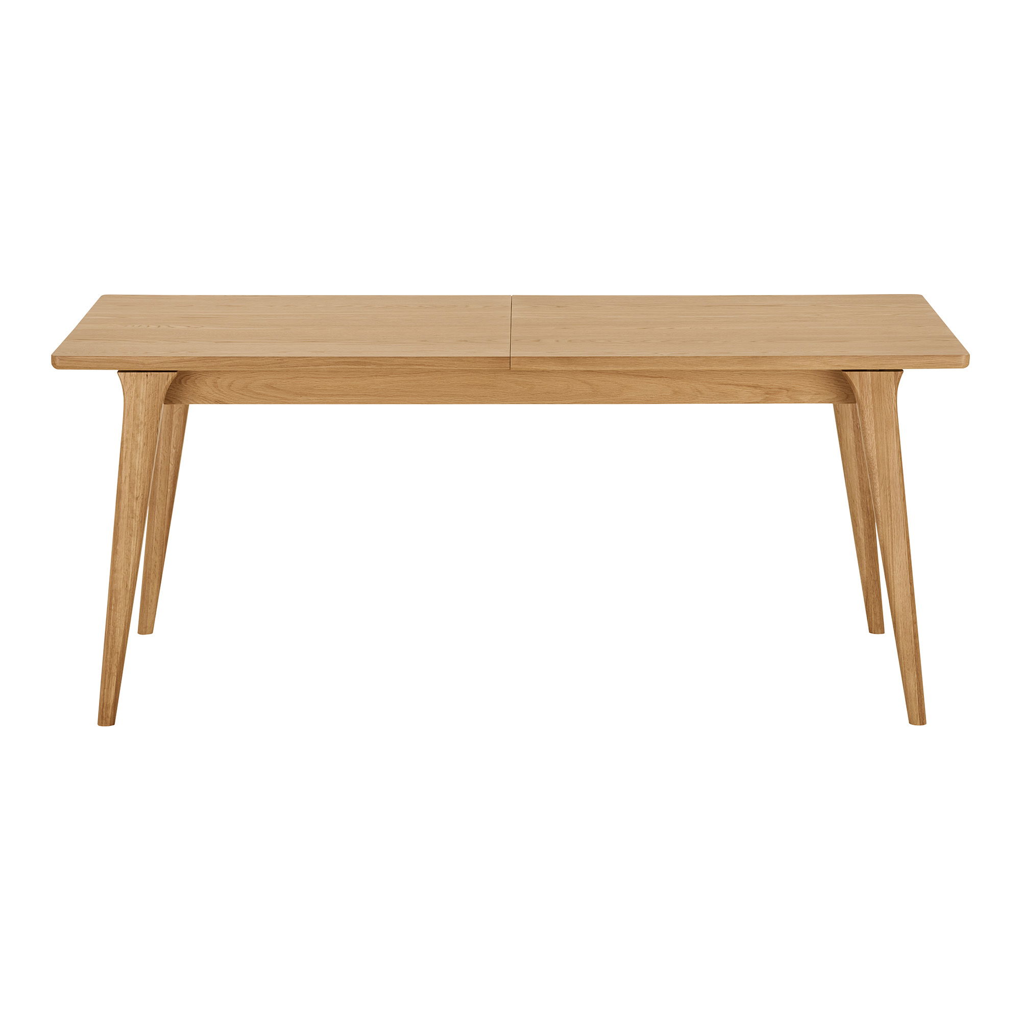 Esstisch Denmark 180 x 90 cm erweiterbar auf L 230 cm Eiche Furnier natur