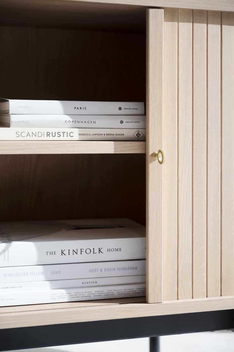 Sideboard Kommode HILLEVI whitewash Eiche