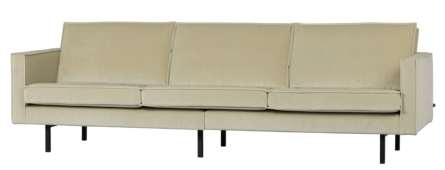 3 Sitzer Sofa Rodeo Samt pistazie