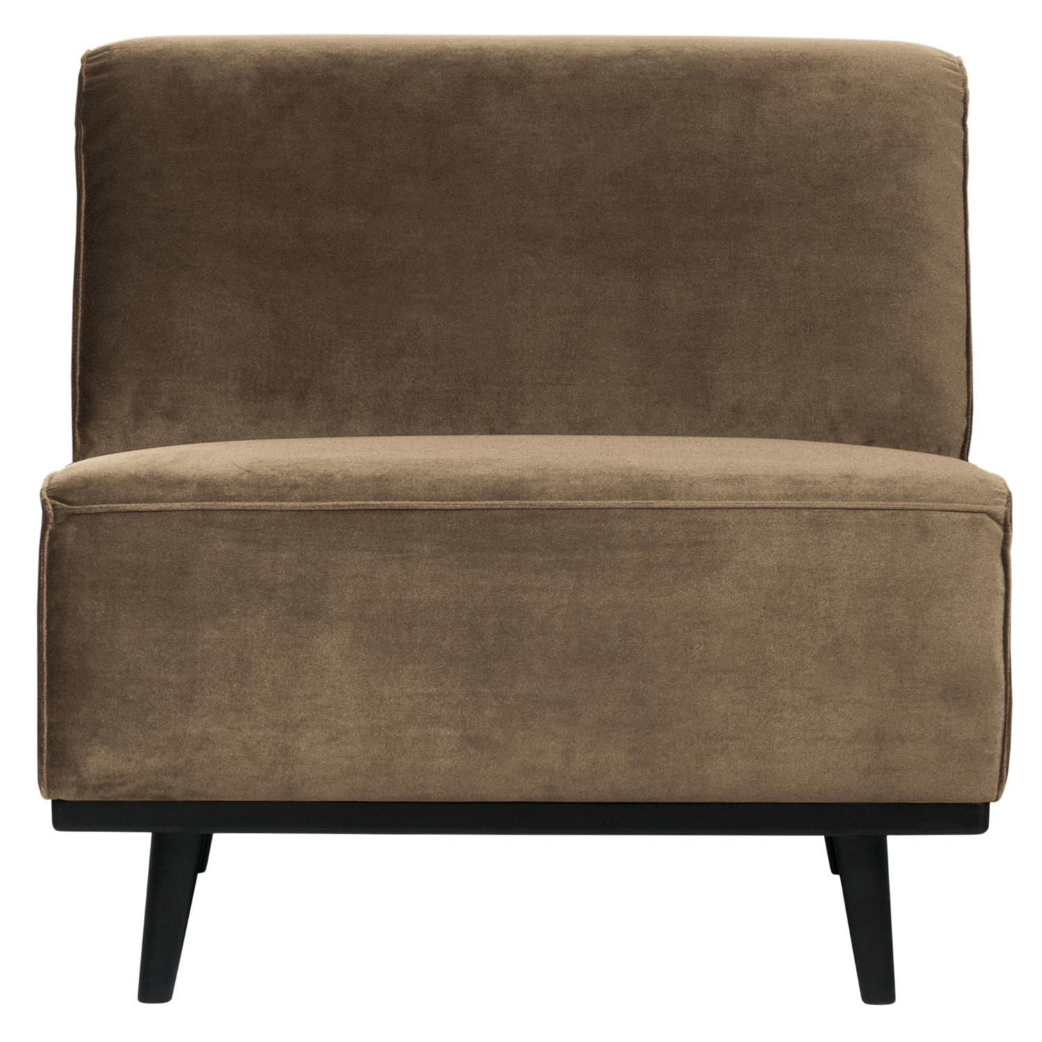 1 Sitzer Sessel Element Erweiterung Statement Samt taupe