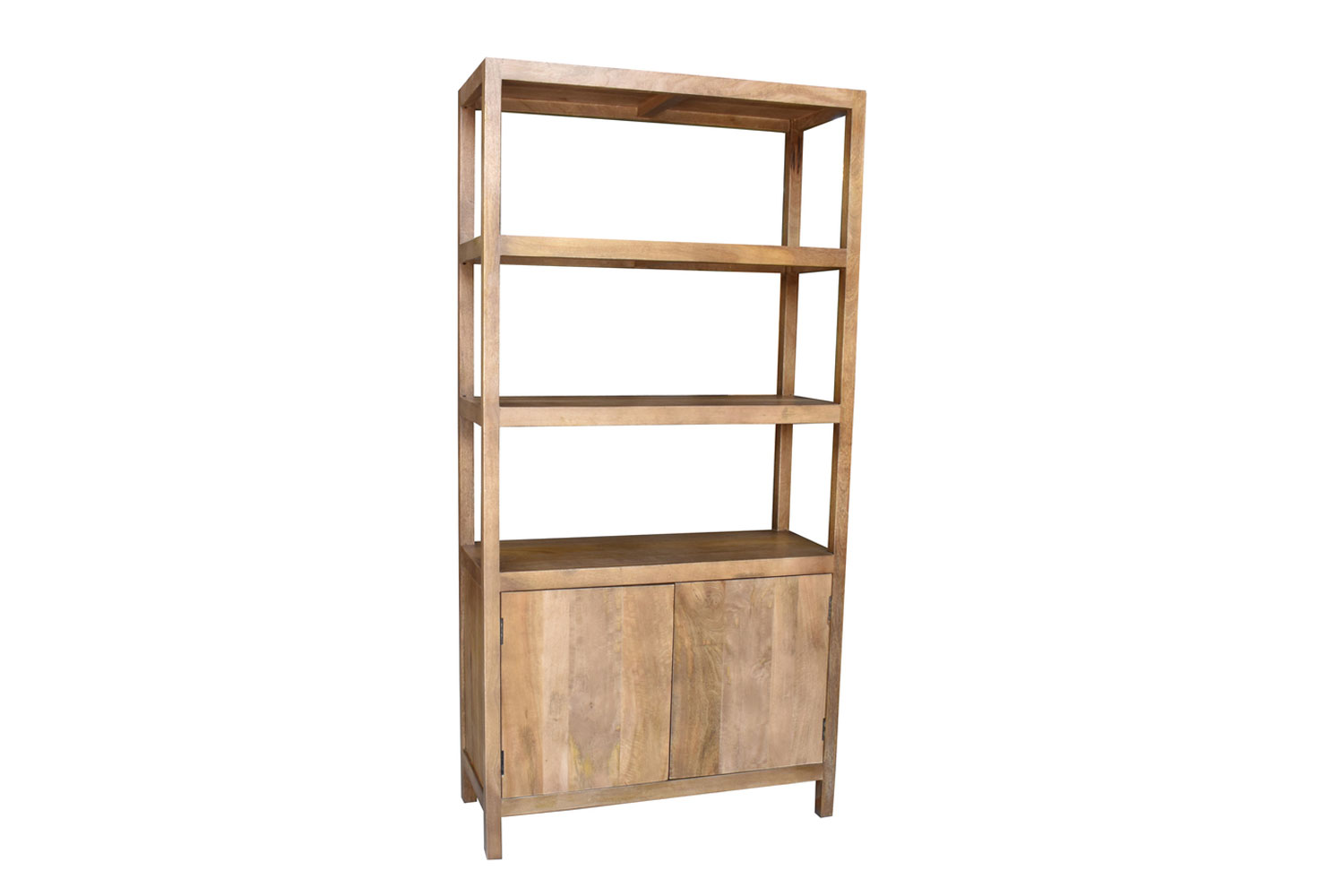 Schrank Regal ANTONI Mangoholz natur Wandschrank
