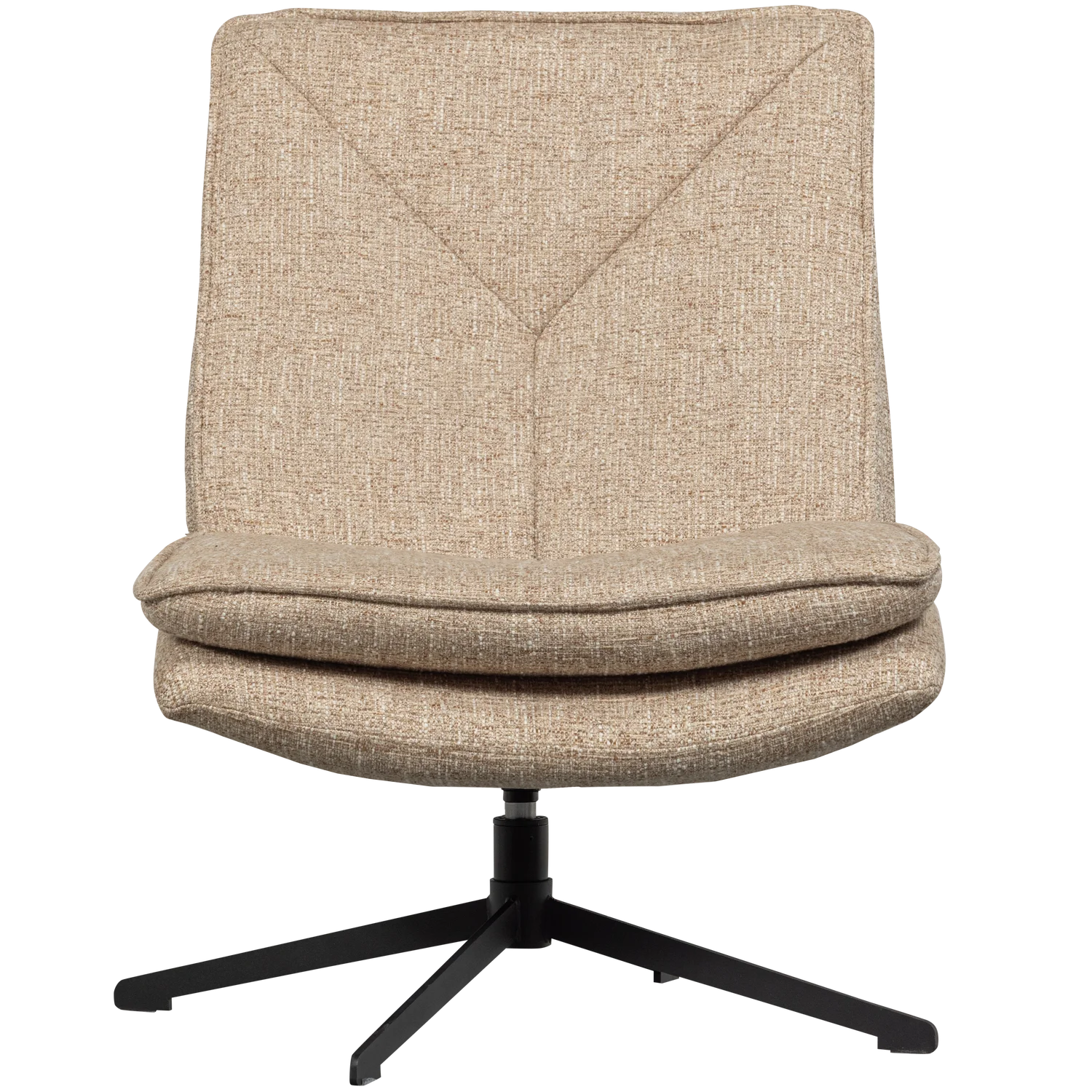 Drehsessel MILARO Webstoff natur melange Sessel