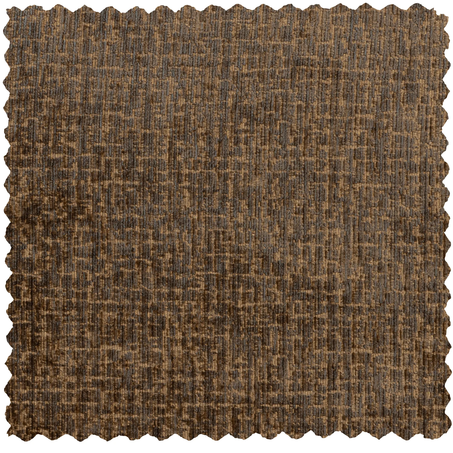 1,5 Sitzer Sessel Rodeo grob Samt brass Loungesessel
