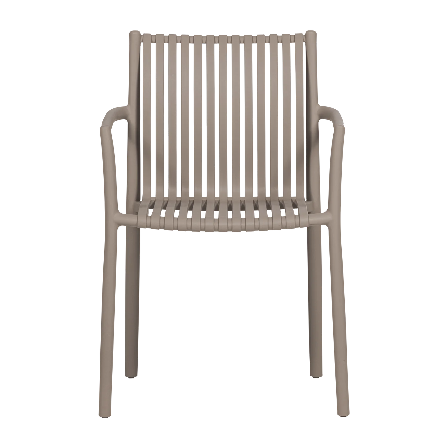 2er Set Gartenstuhl Kunststoff EASY GOING sandfarben