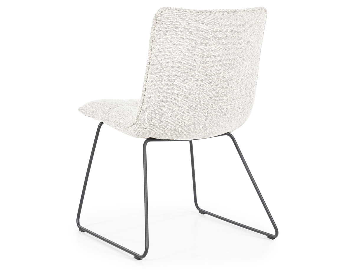 2er Set Esszimmerstuhl Stuhl Sella Bezug beige