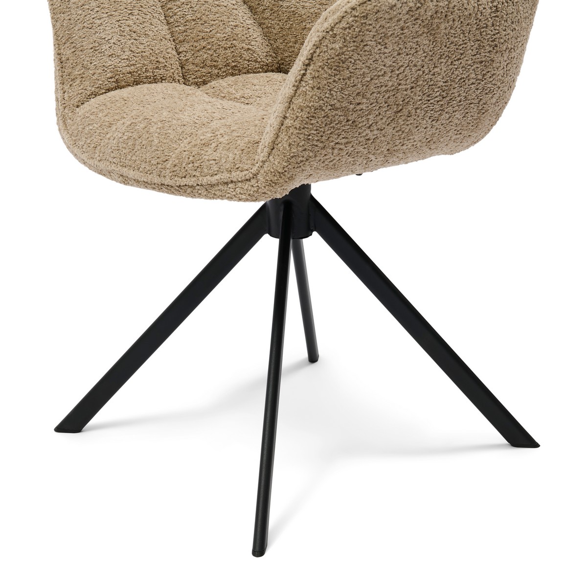Rivièra Maison CARNABY Armlehnstuhl drehbar Soft Walnut
