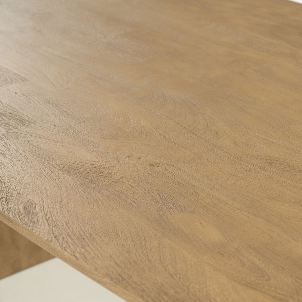 Esstisch Lune oval 300 x 105 cm Mangoholz
