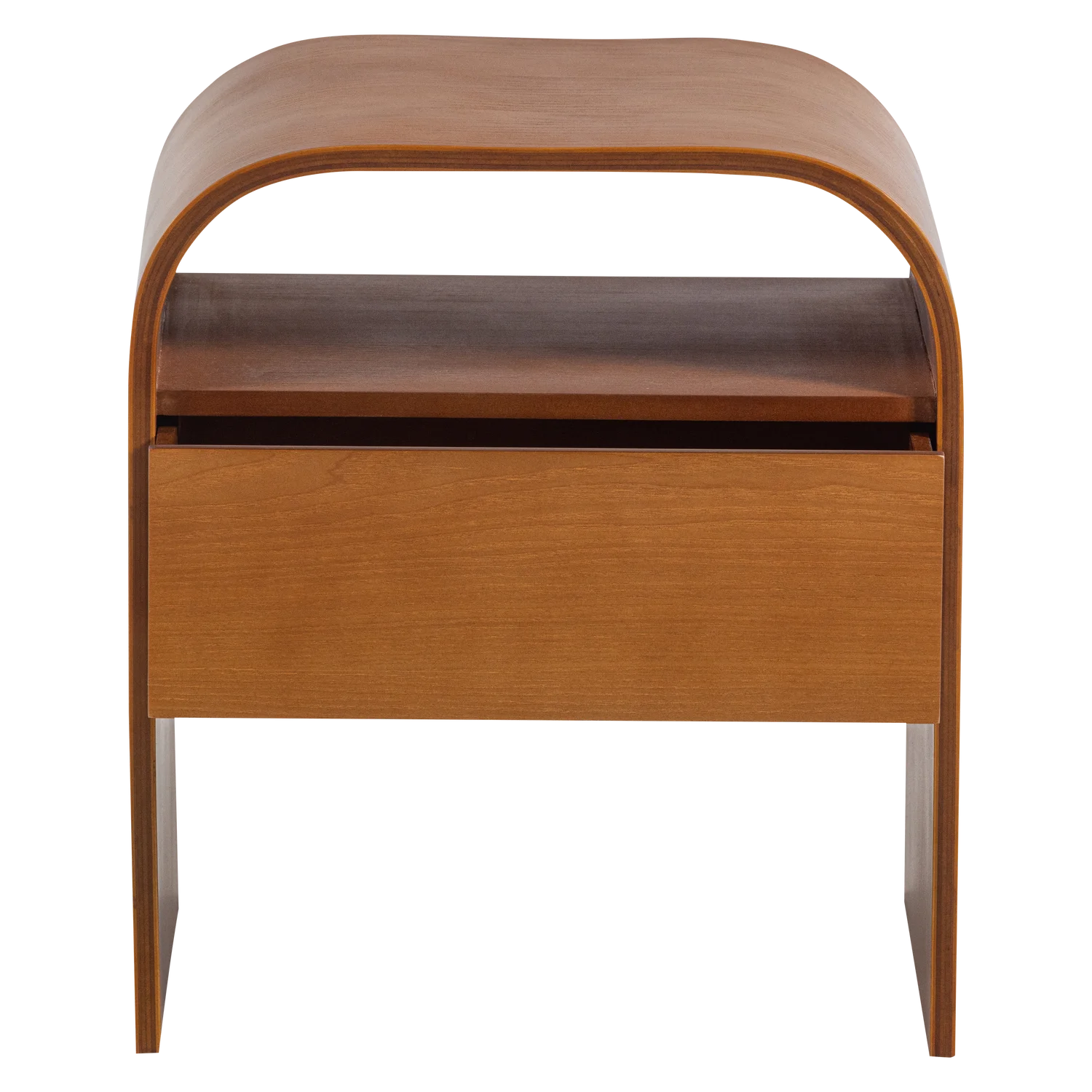 Nachtschränkchen MOMO H 45 cm mit 1 Schublade MDF Holzdekor