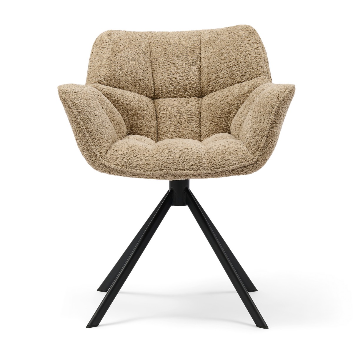 Rivièra Maison CARNABY Armlehnstuhl drehbar Soft Walnut