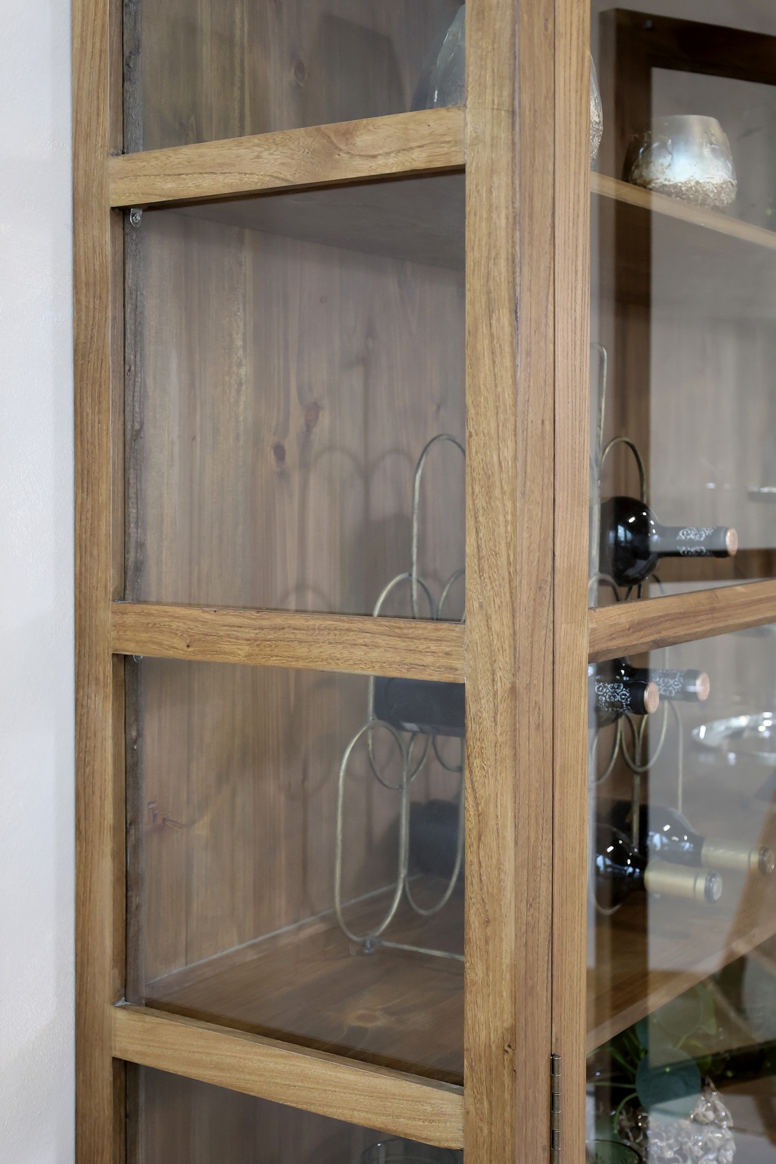 Vitrine Marseille Glasvitrine natur