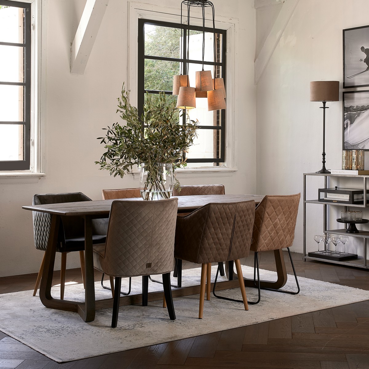 Rivièra Maison Esstisch Miller Eichenholz 220 cm