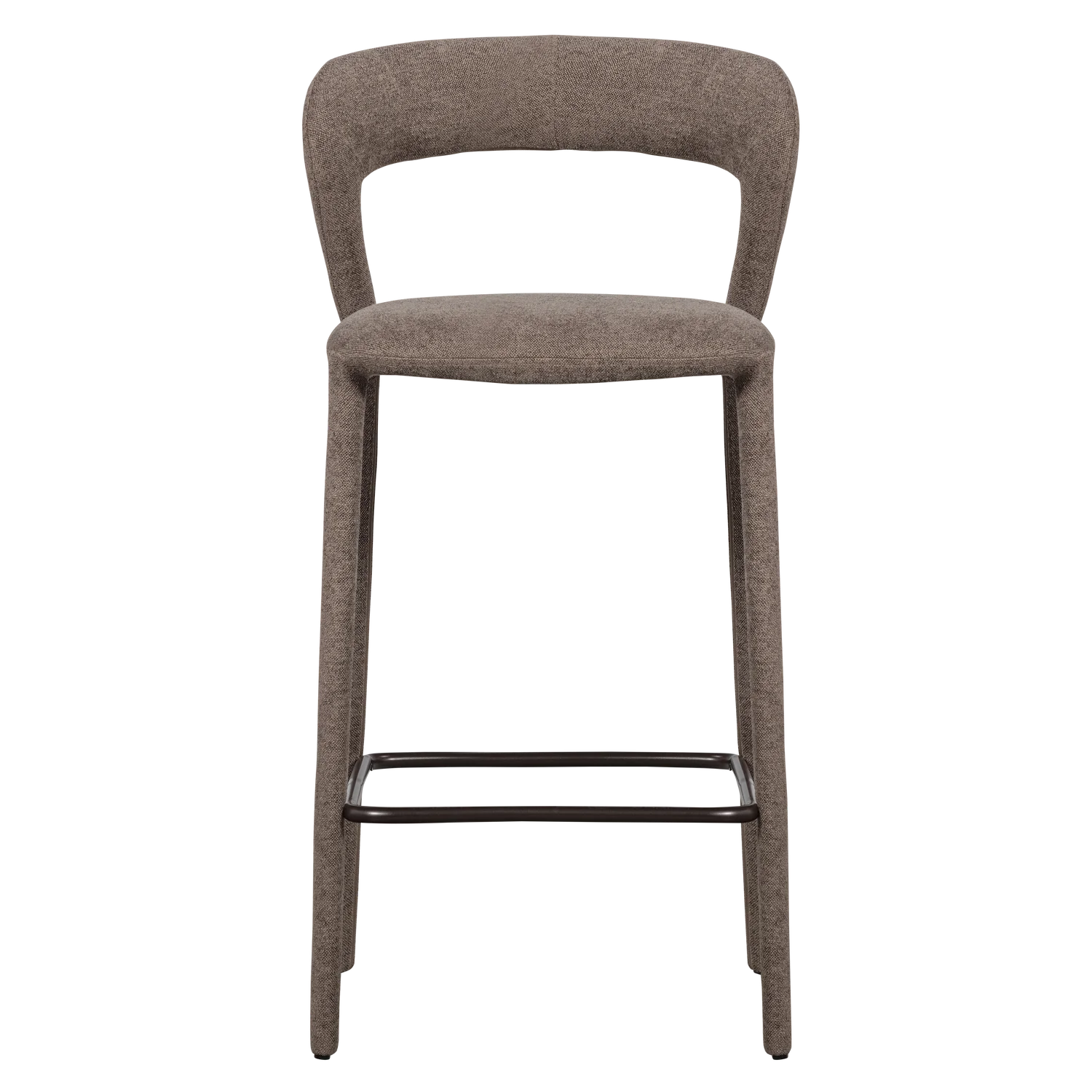 Barhocker NOBLE SH 71 cm Webstoff taupe