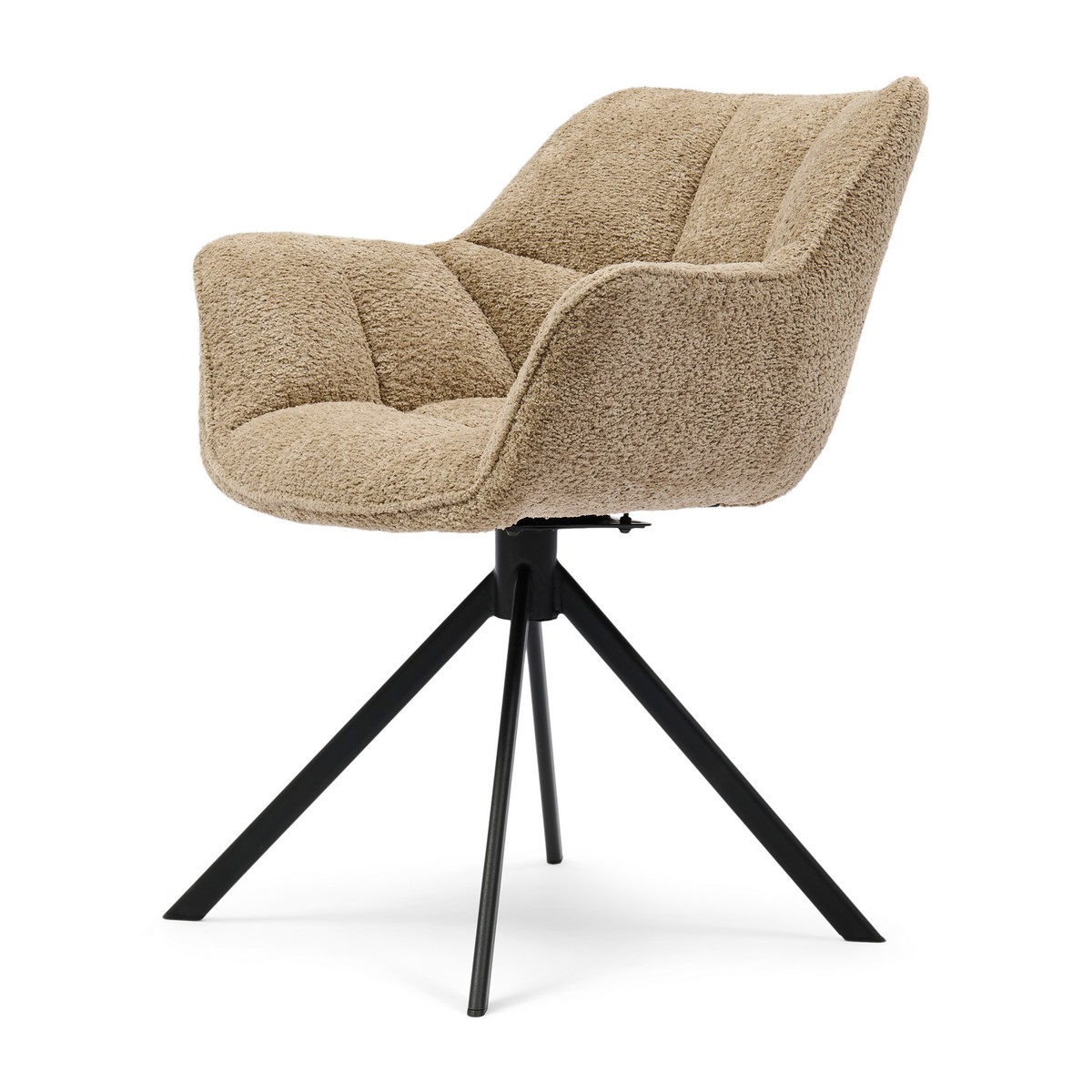 Rivièra Maison CARNABY Armlehnstuhl drehbar Soft Walnut