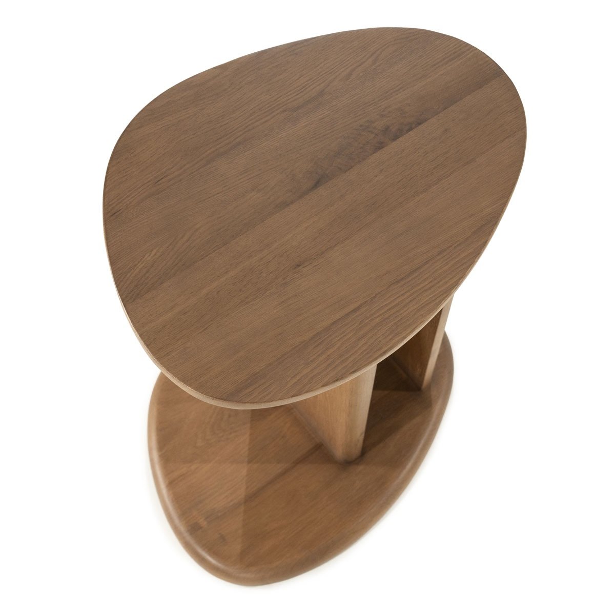Beistelltisch Lori H 55 cm Eiche Massivholz hellbraun