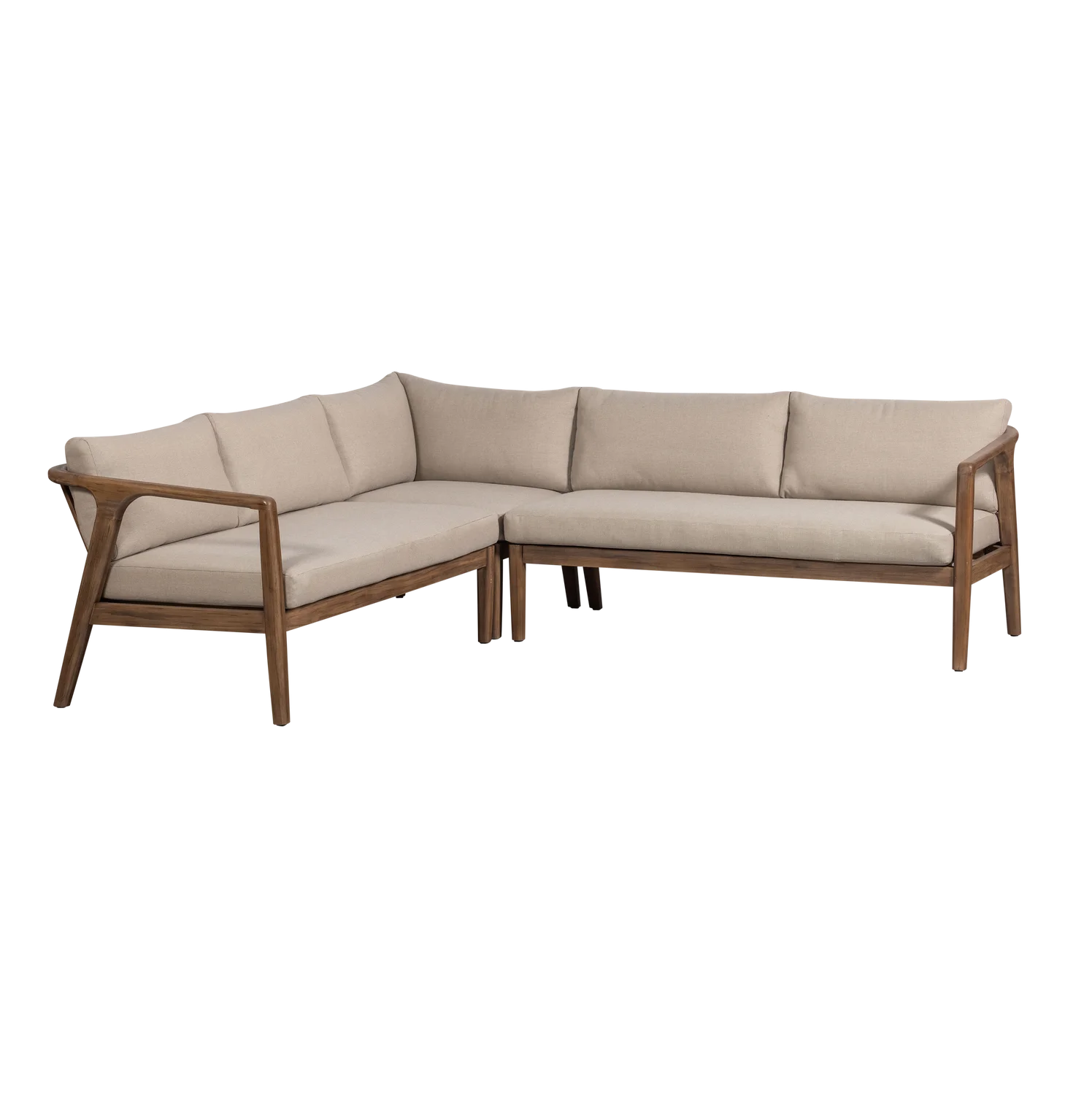 Garten Loungeset Sofa BIAM Akazie natur
