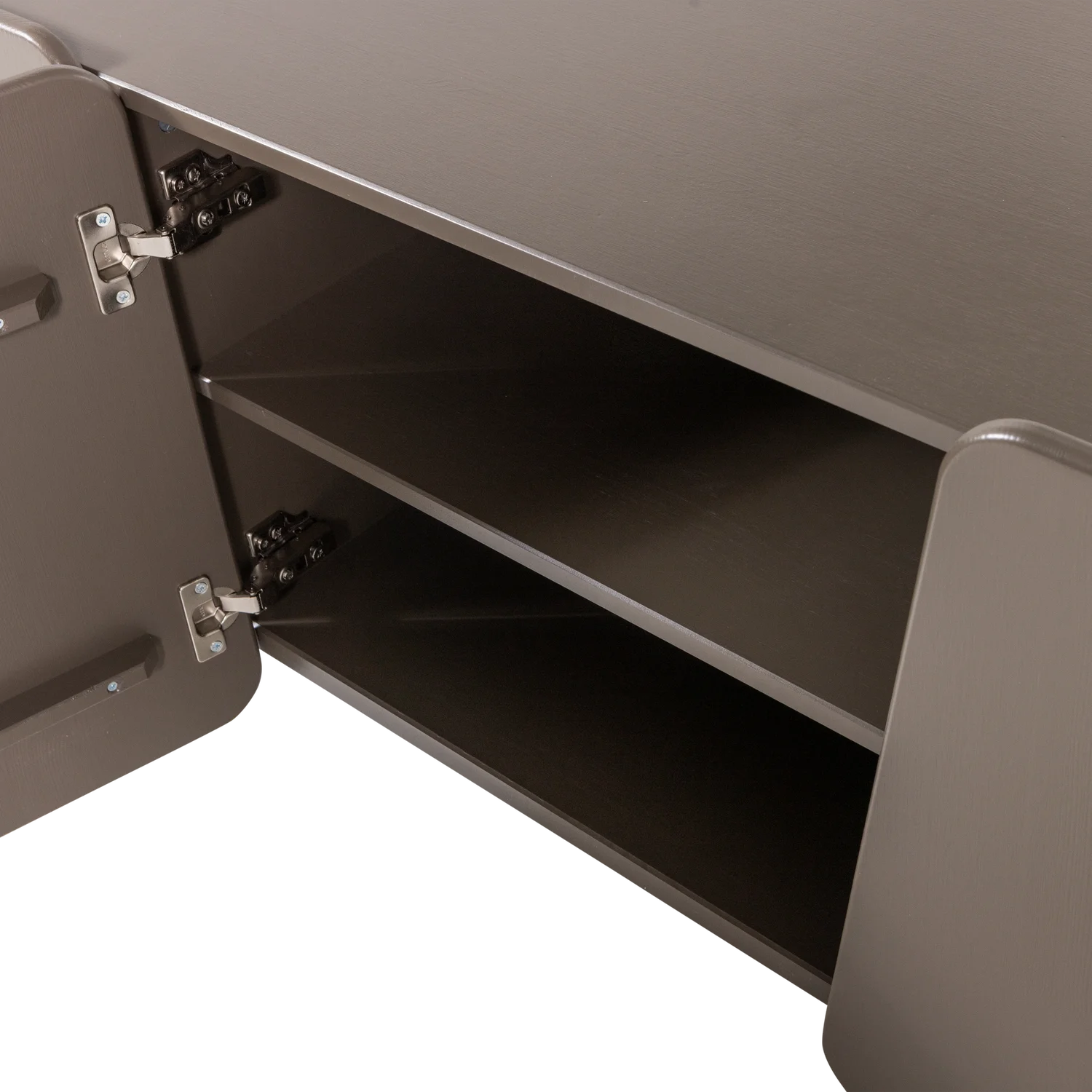 TV Möbel ROOT 200 cm Kiefer Massiv Truffle Braun Lowboard