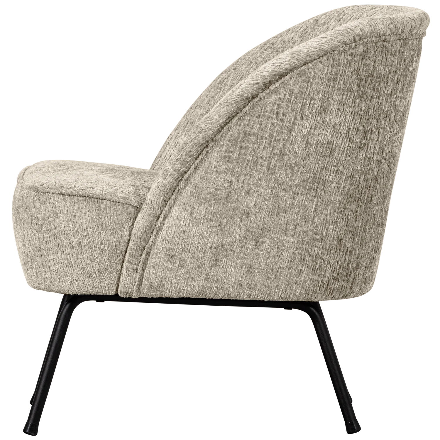 Sessel VOGUE Struktur Samt wheatfield Loungesessel Clubsessel