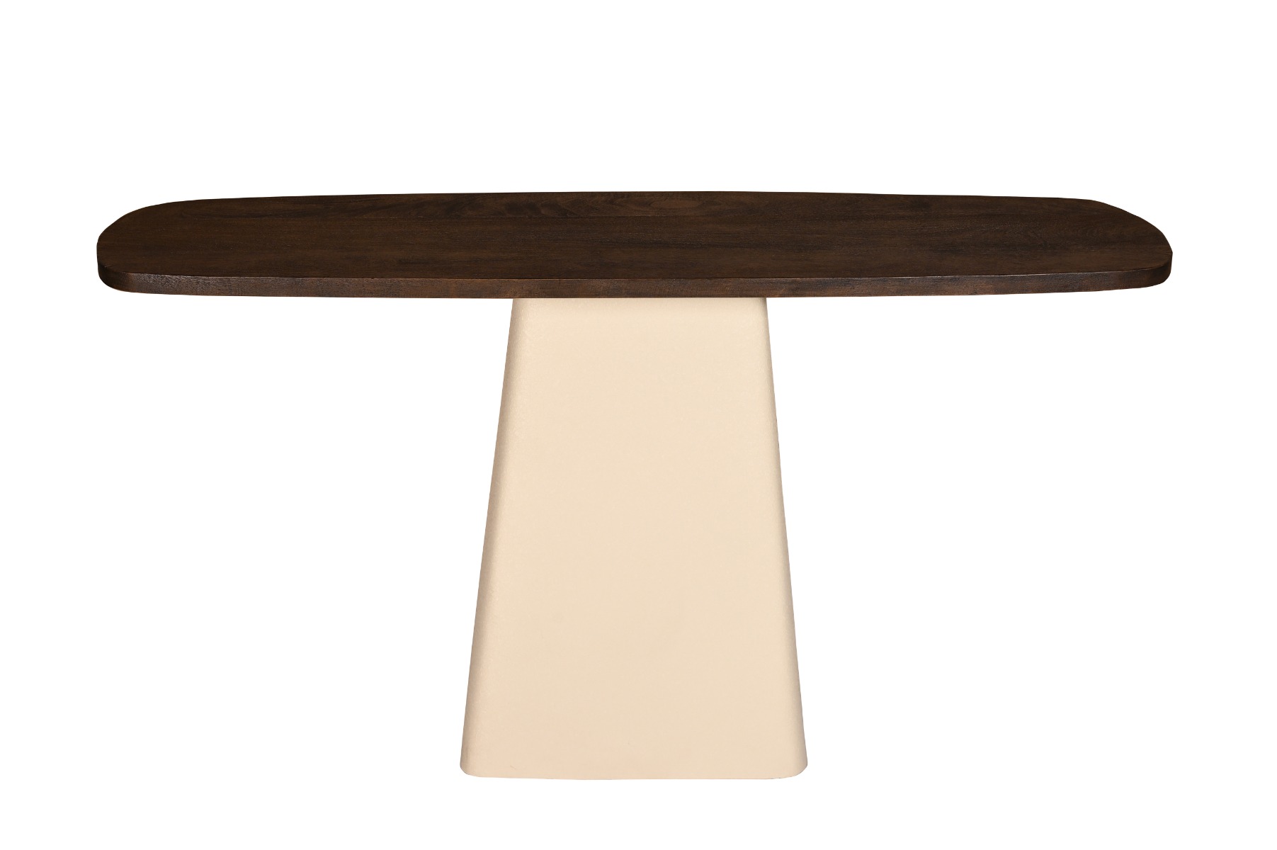 Konsolentisch Marron 140 x 40 cm Mangoholz braun Metall Anstelltisch