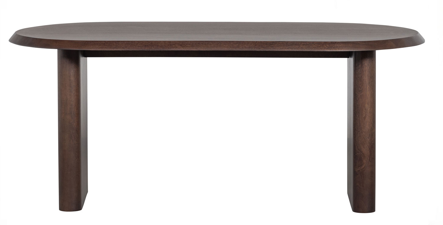 vtwonen Esstisch Ellips 180 x 90 cm oval Mango Holz