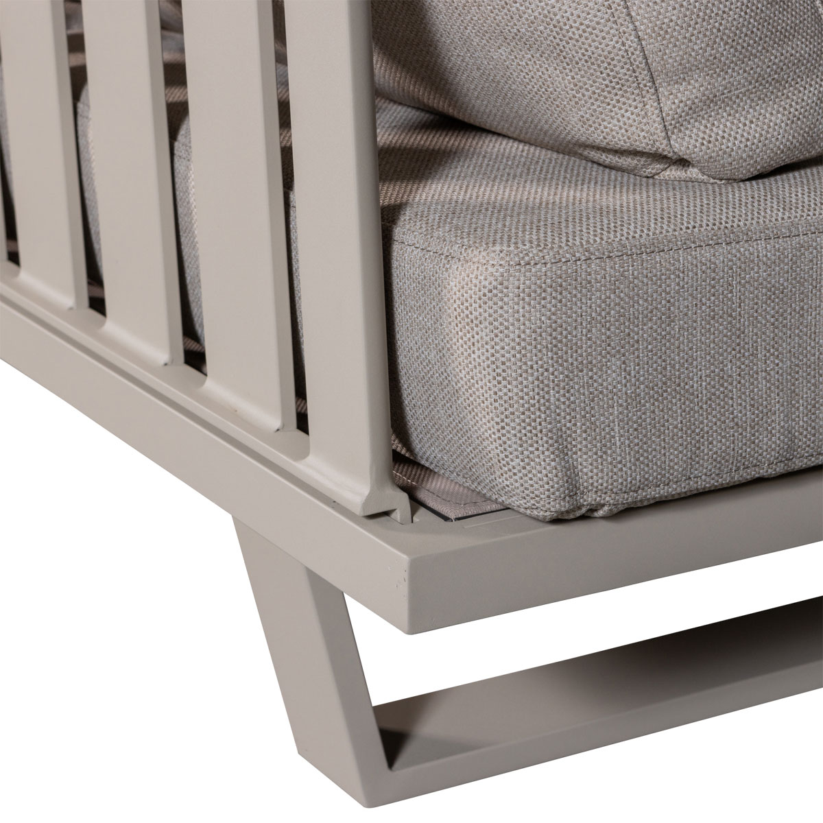Gartenmöbel Lounge Sofa BEAR Alu sandfarben Outdoor