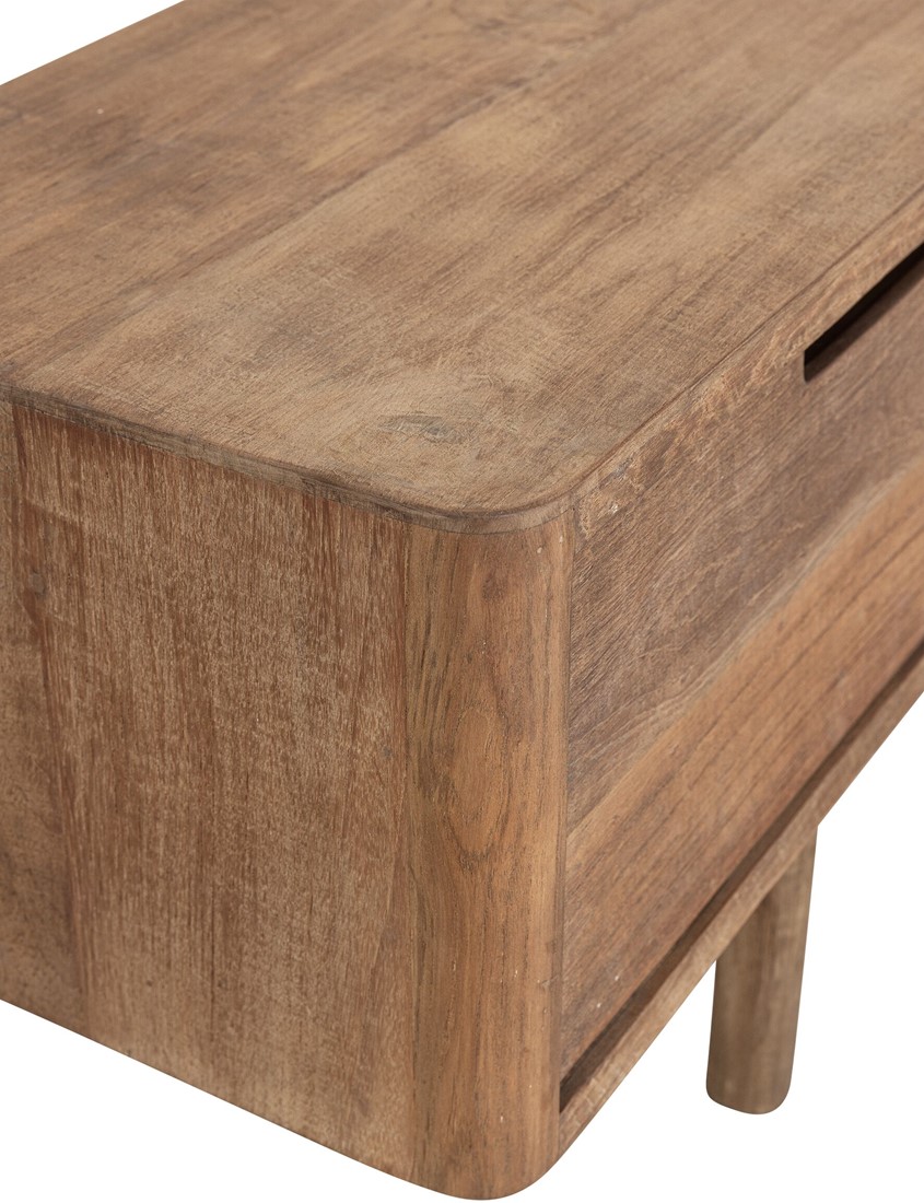 TV Möbel Bliss No 1 200 cm recyceltes Teakholz Lowboard