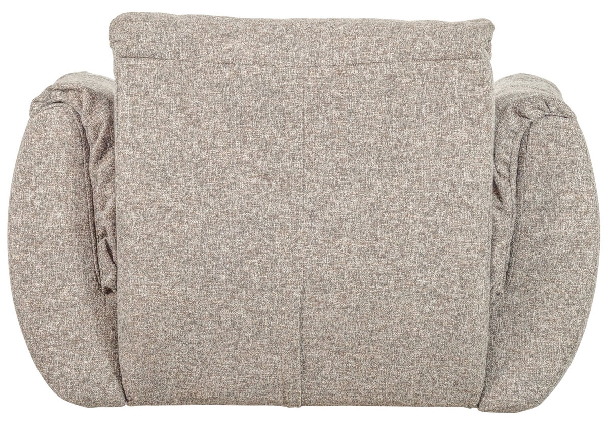 Sessel BAGGY drehbar Webstoff natur melange