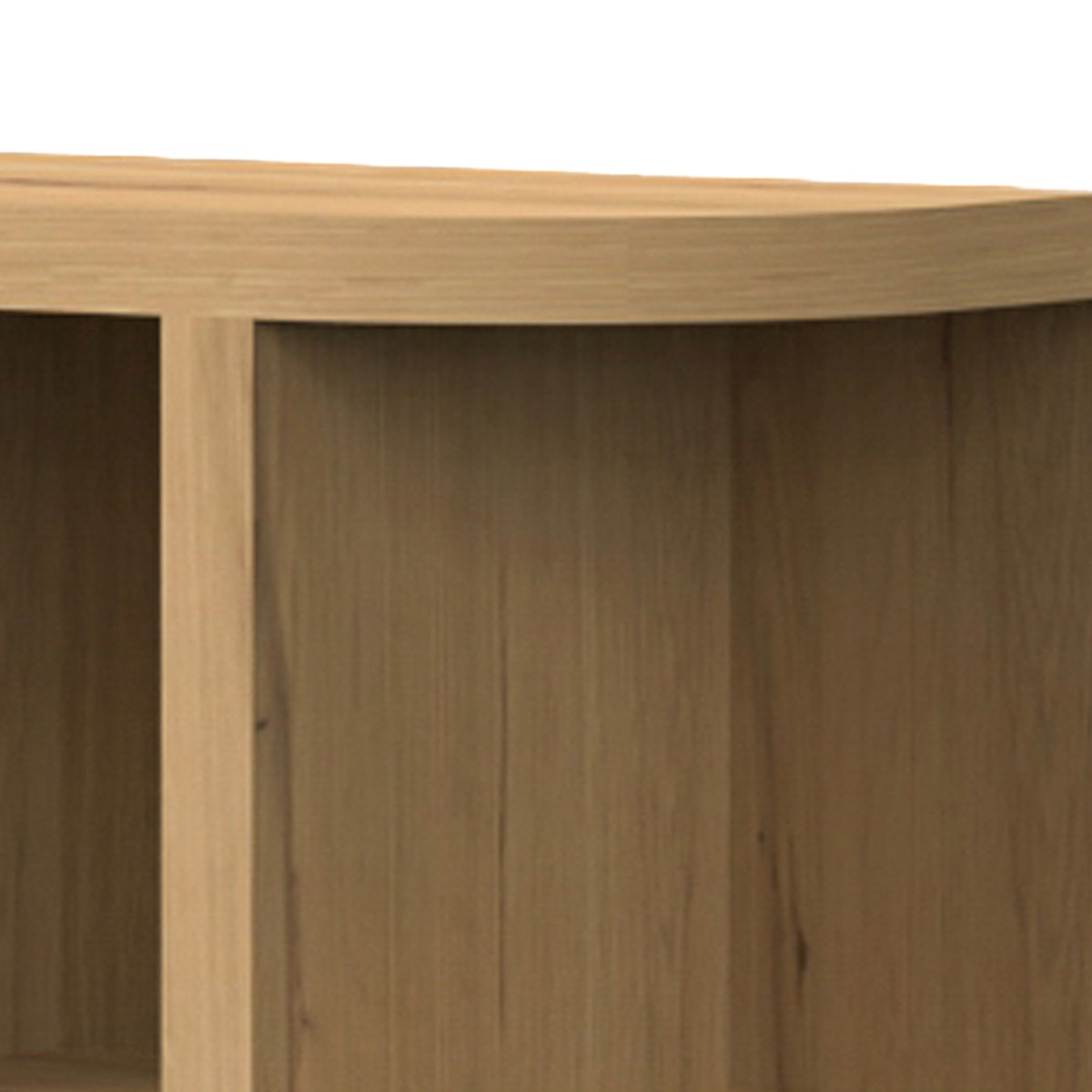 Schrank Regal Novero B 145 cm Eichenholzfurnier hellbraun