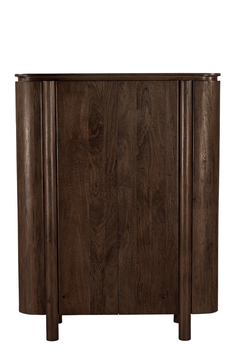 Kommode Salano 150 cm Mangoholz braun Sideboard Schrank