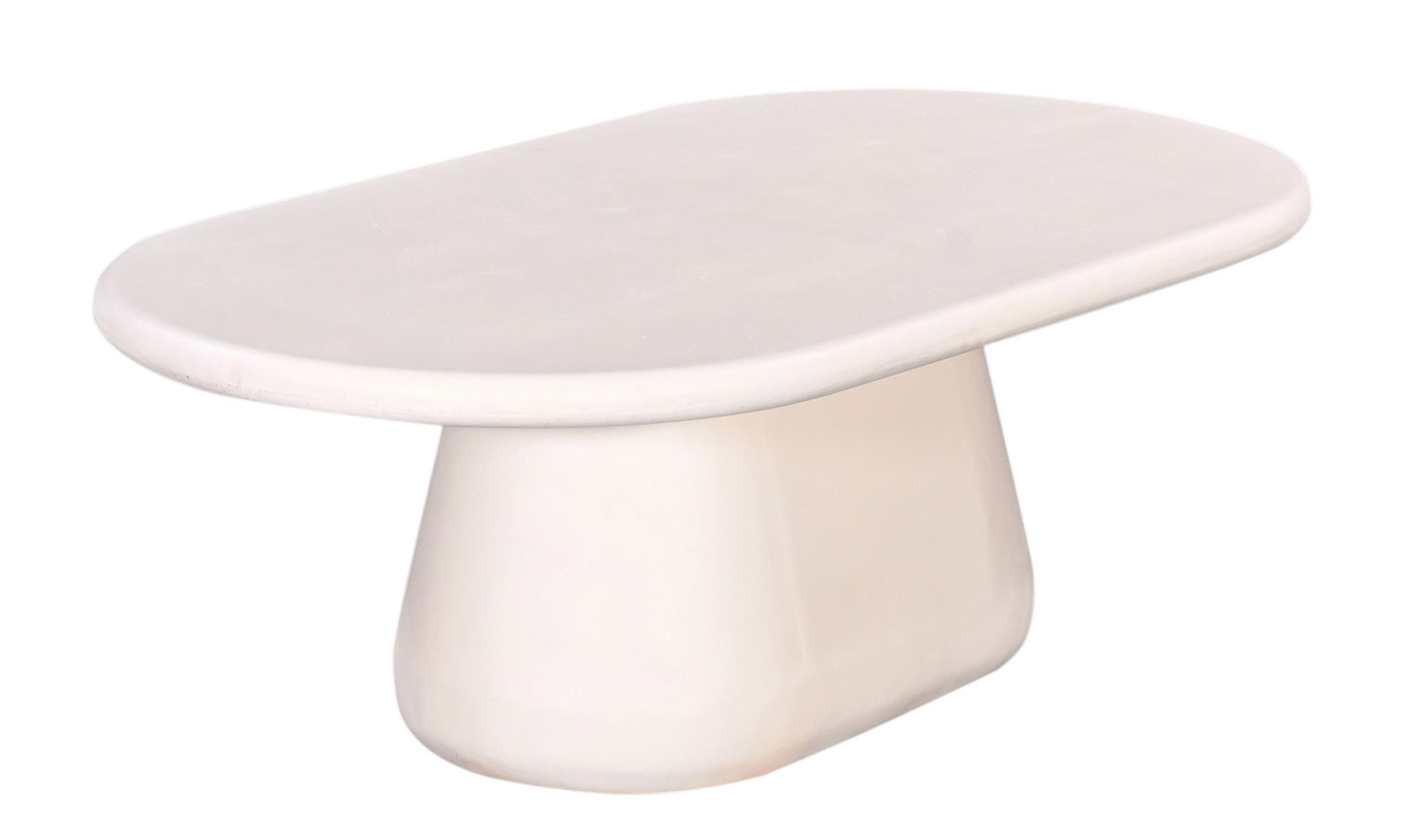 Couchtisch GRACIA oval 120 x 65 cm beige