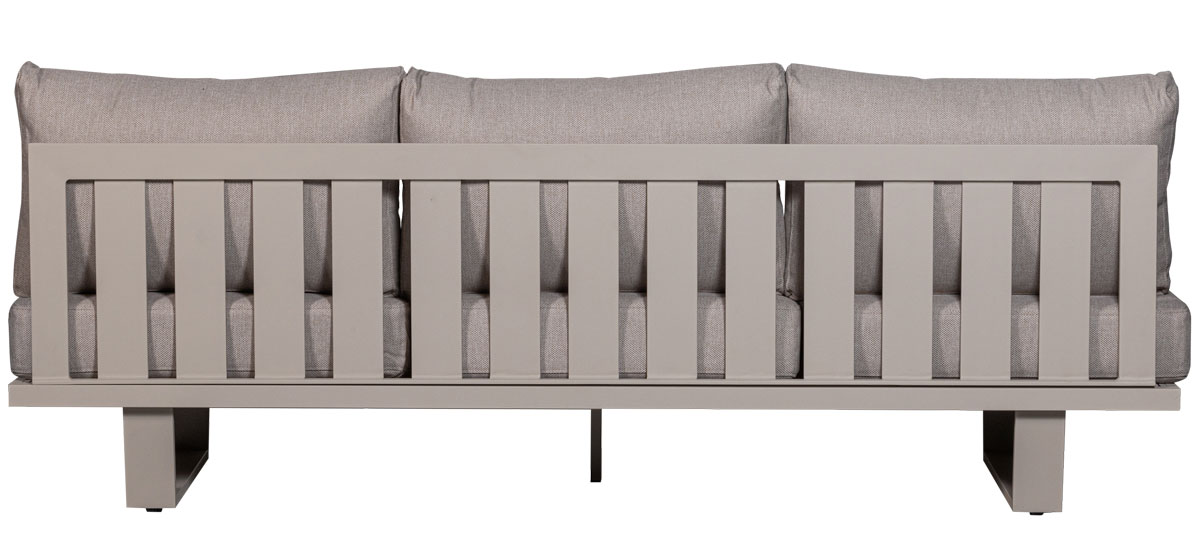 Gartenmöbel Lounge Sofa BEAR Alu sandfarben Outdoor
