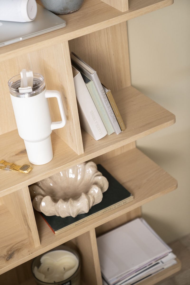 Regal Hängeregal Renee schmal H 160 cm Eiche  