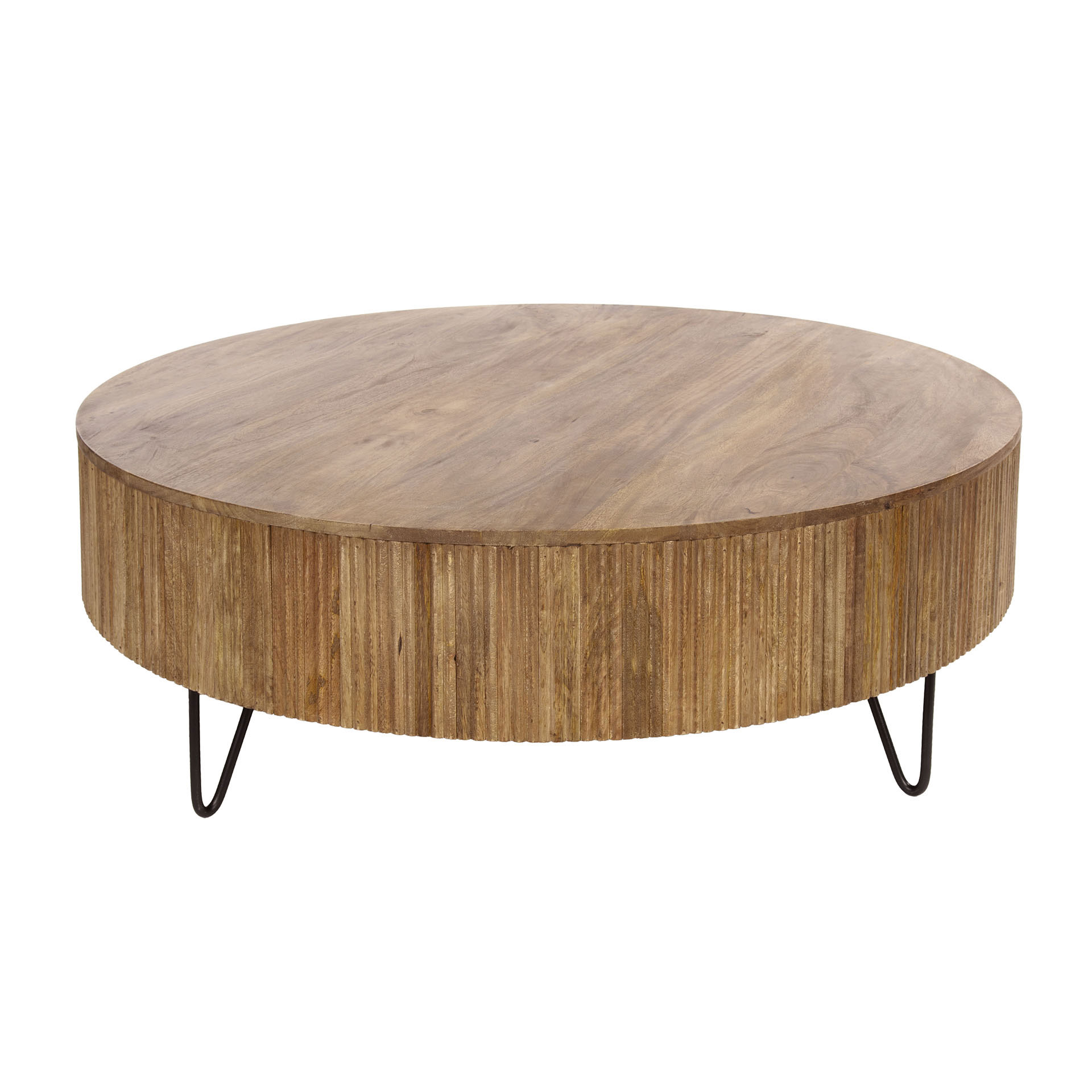 Couchtisch SWELL Ø 120 cm Mangoholz