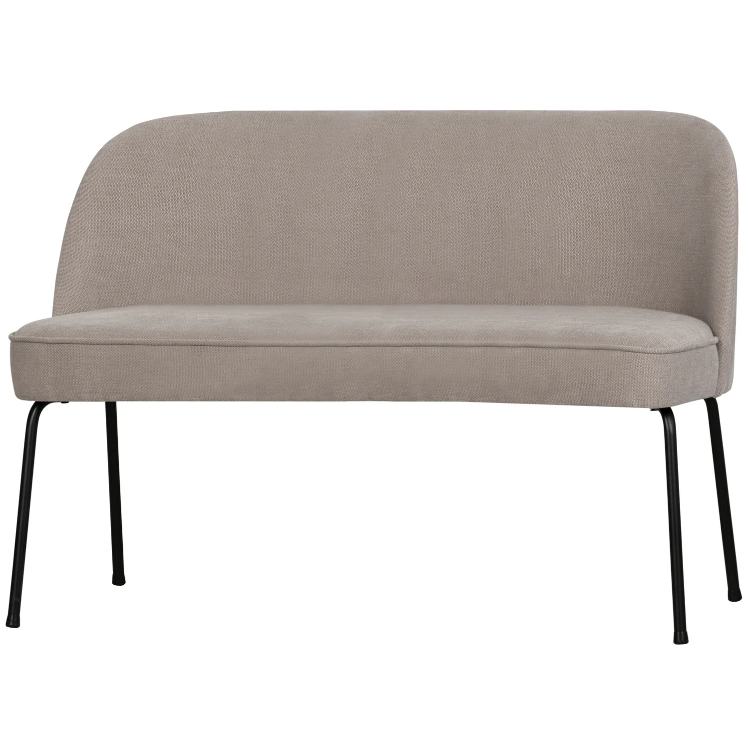 Esszimmerbank Vogue 120 cm Webstoff sandfarben Sitzbank Esstischbank Küchenbank Bank