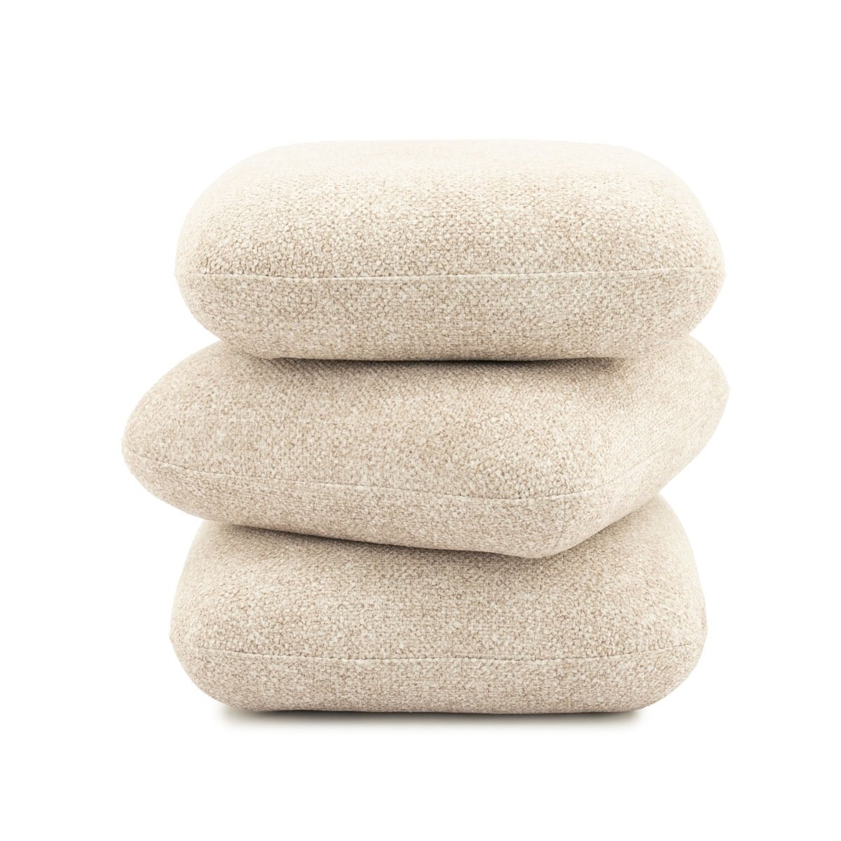 Pouf Pillowscape H 44,5 cm beige Hocker Sitzhocker