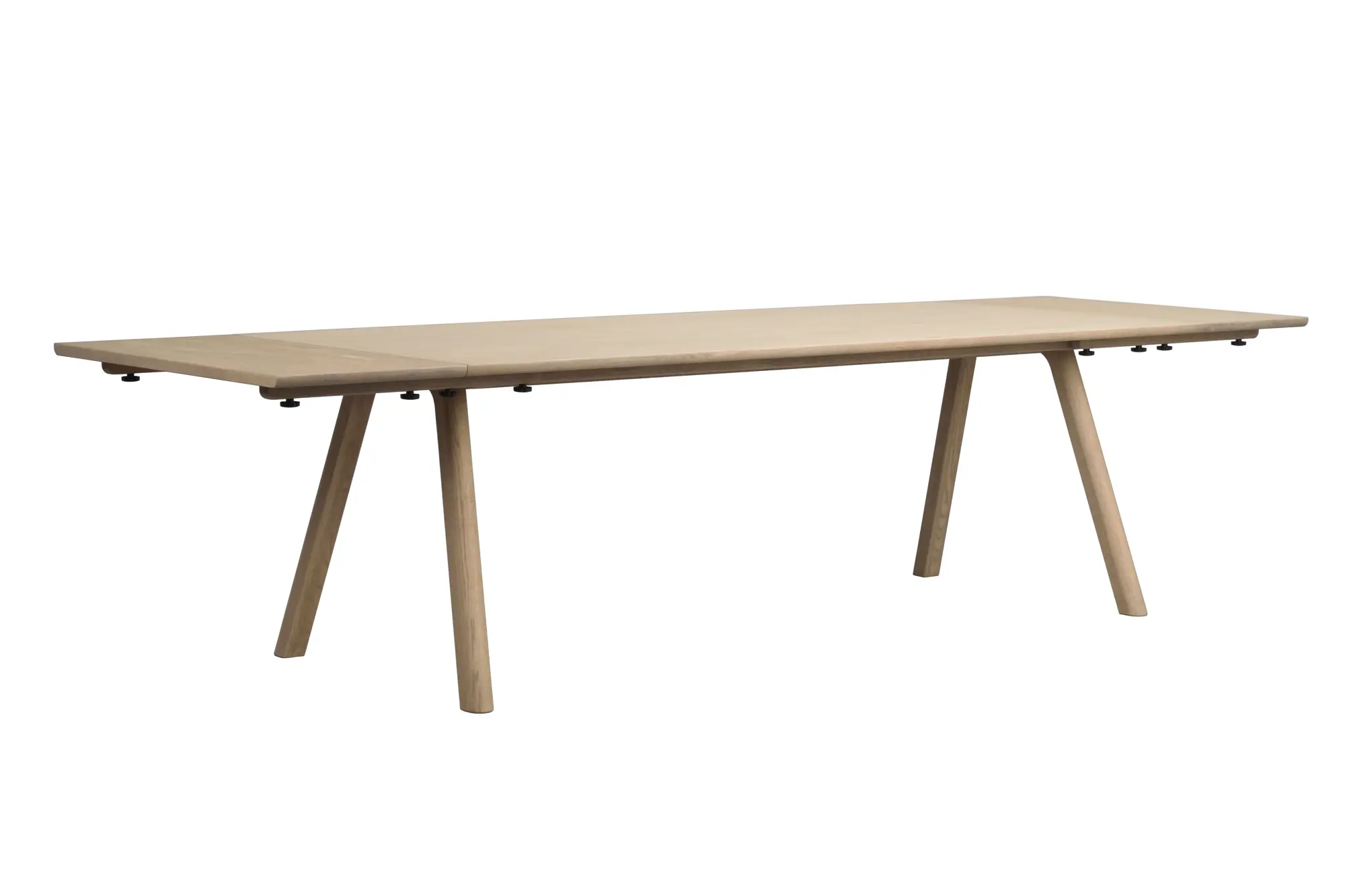 Esstisch LAPPERON 220 x 95 cm Eiche sand verlängerbar 310 cm