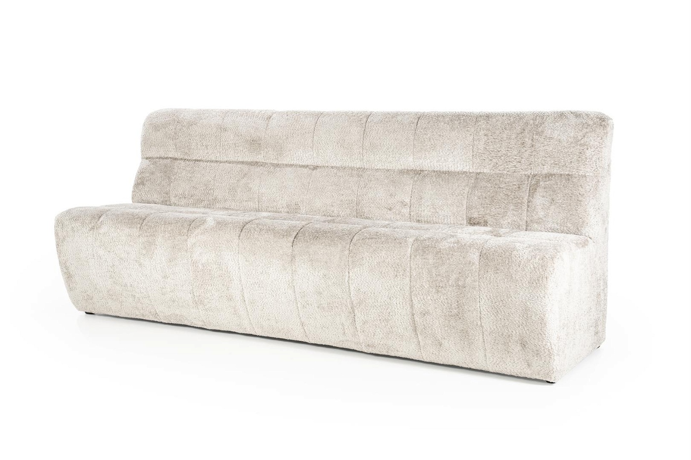 Esstischbank MALOA 225 cm taupe Küchenbank gepolstert