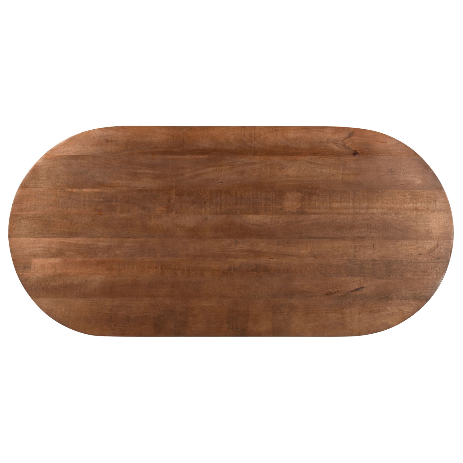 Esstisch Salvator oval 200 x 110 cm Mangoholz hellbraun