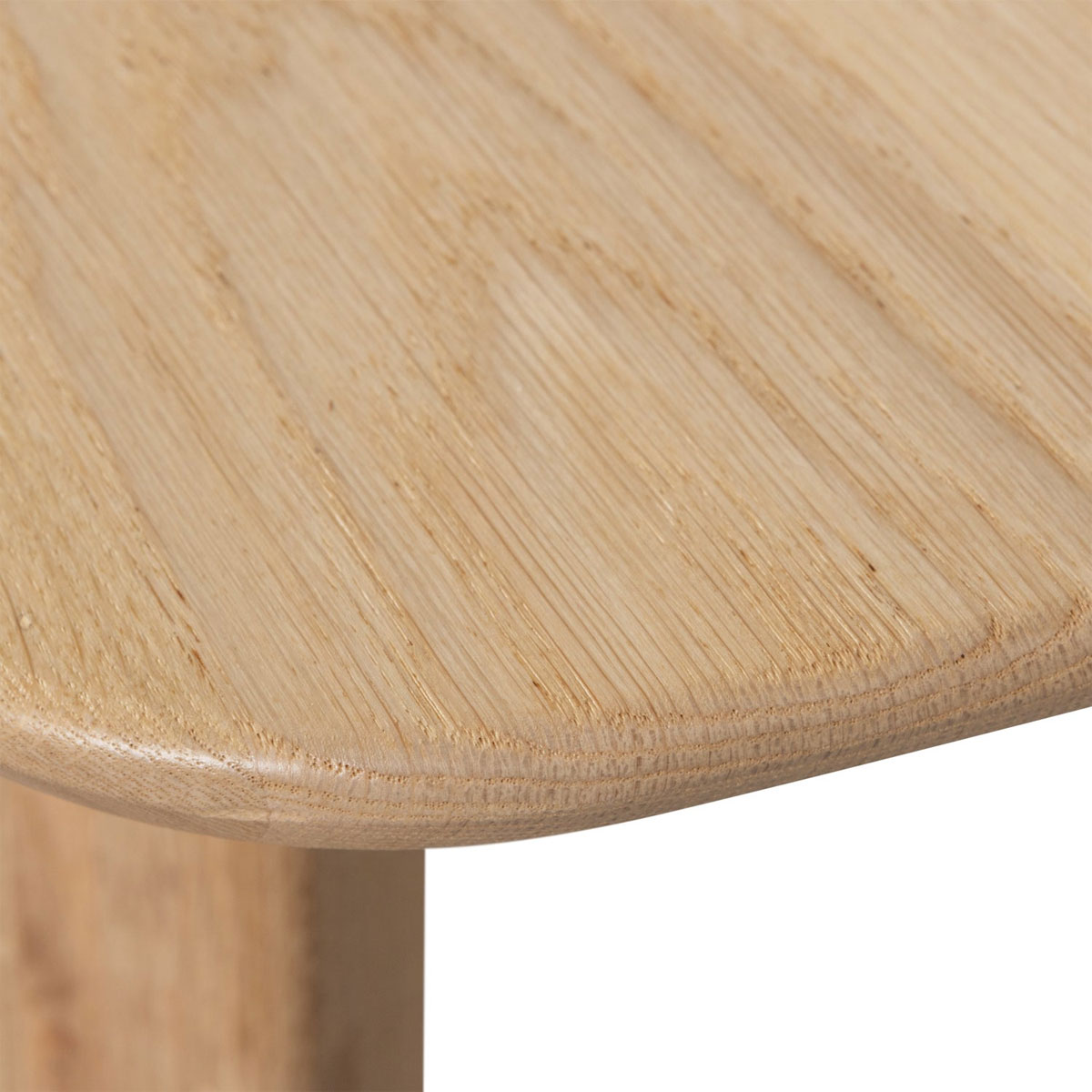 Esstisch DÄNISCH 220 x 100 cm oval Eiche massiv