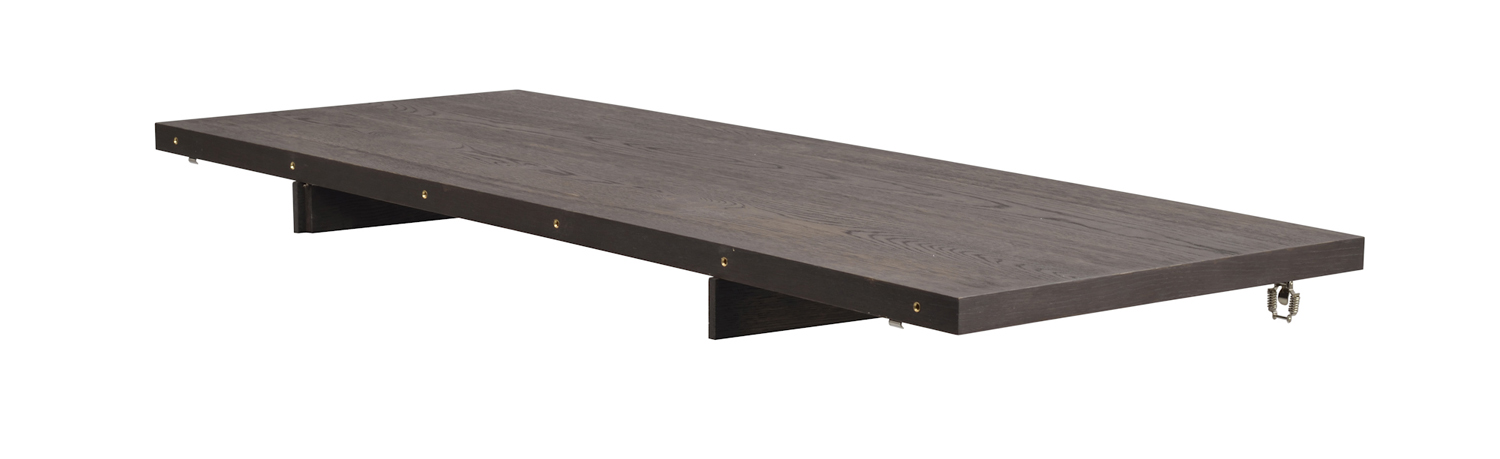 Esstisch braun rund ausziehbar Ø 135 cm Eiche HANNOCK