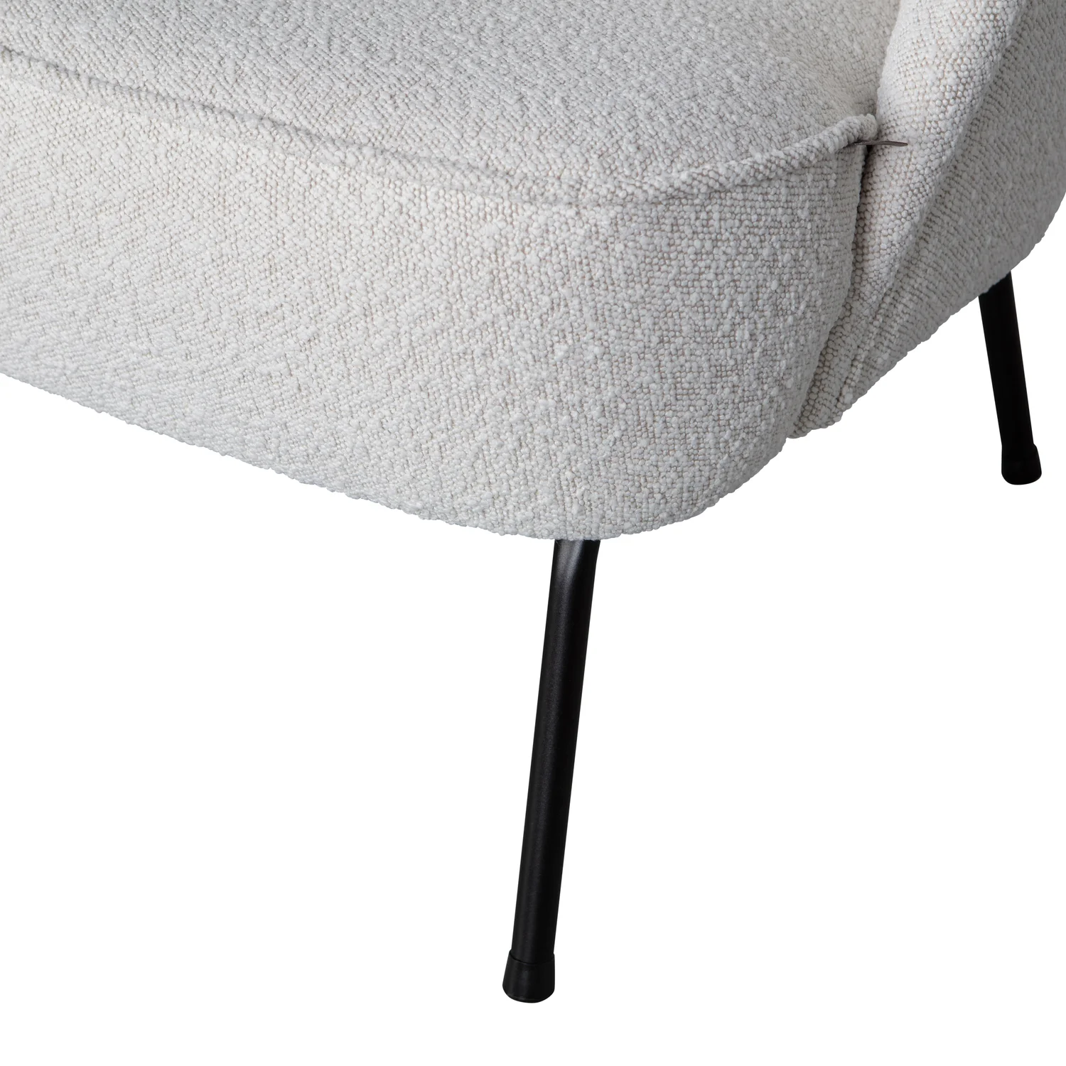 Sessel VOGUE Bouclé natur Loungesessel Clubsessel