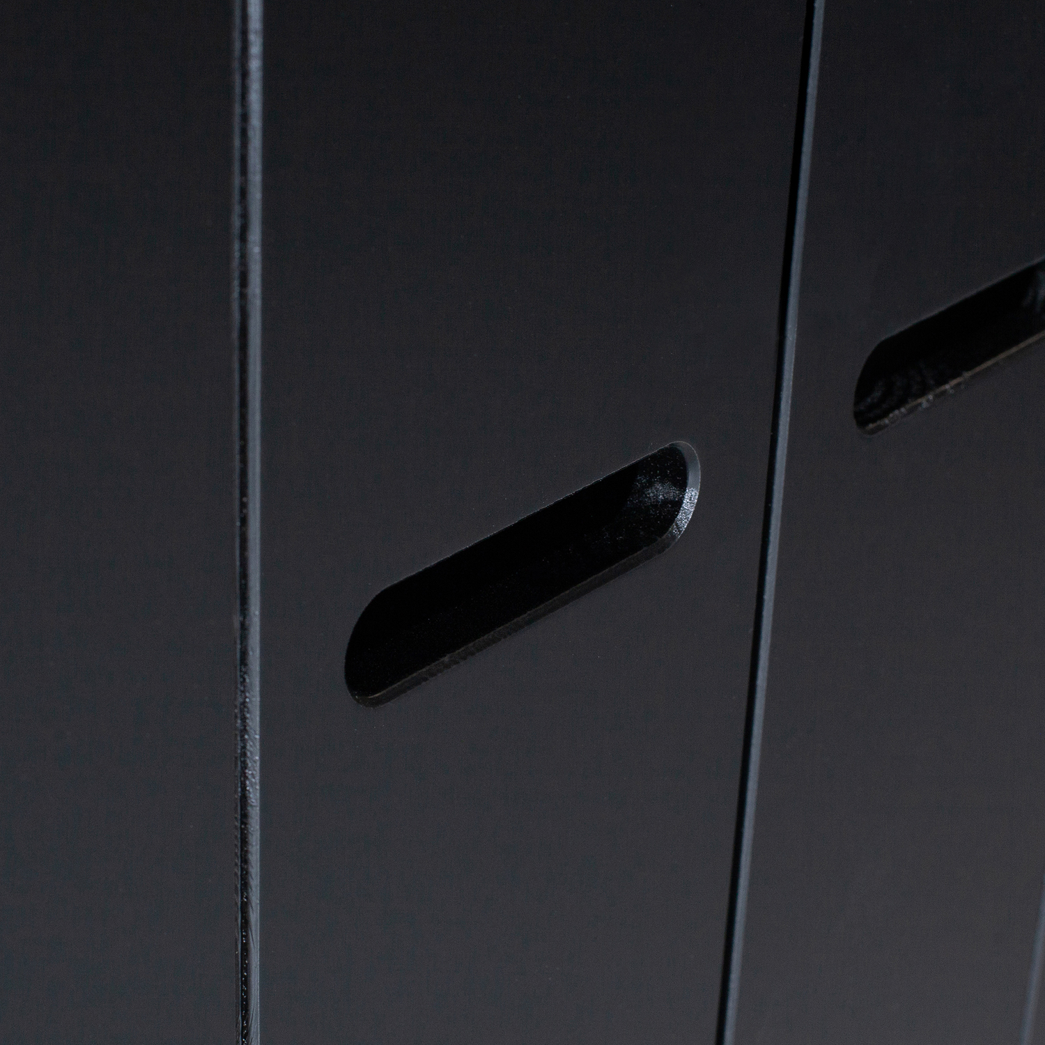 woood Kleiderschrank 140 cm Connect Kiefer schwarz
