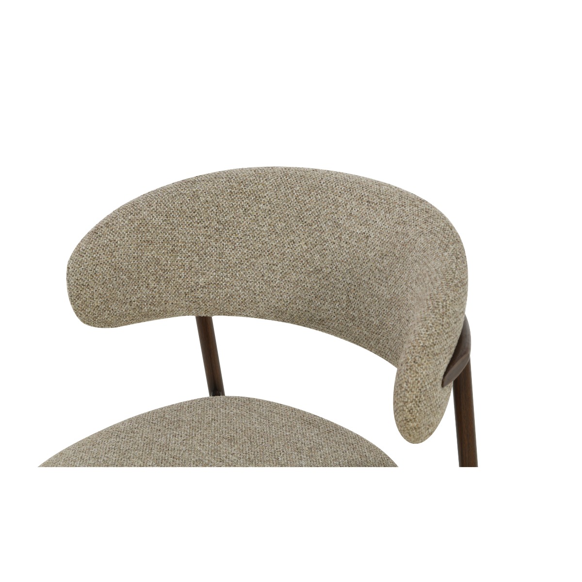 Esszimmerstuhl Hush Stuhl Stoff grau beige Esstischstuhl