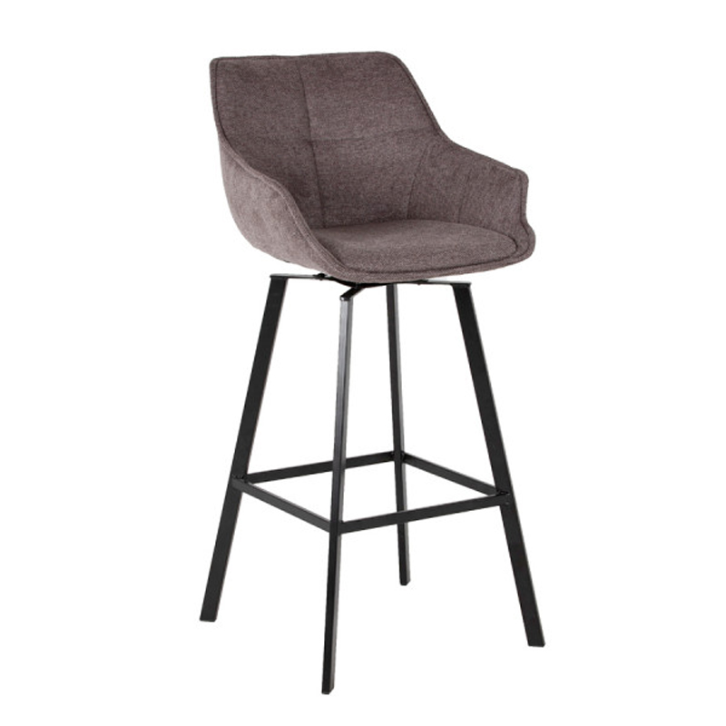 Barhocker drehbar Shannon H 74 cm dunkelgrau