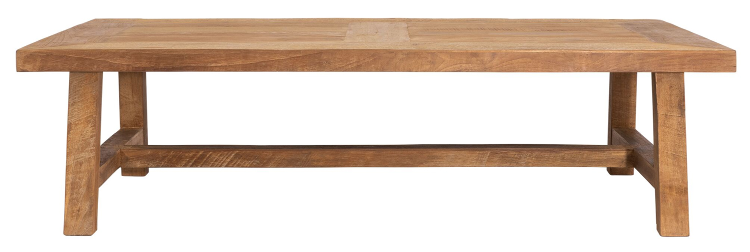 Classic Couchtisch Monastery 130 x 70 cm recyceltes Teakholz