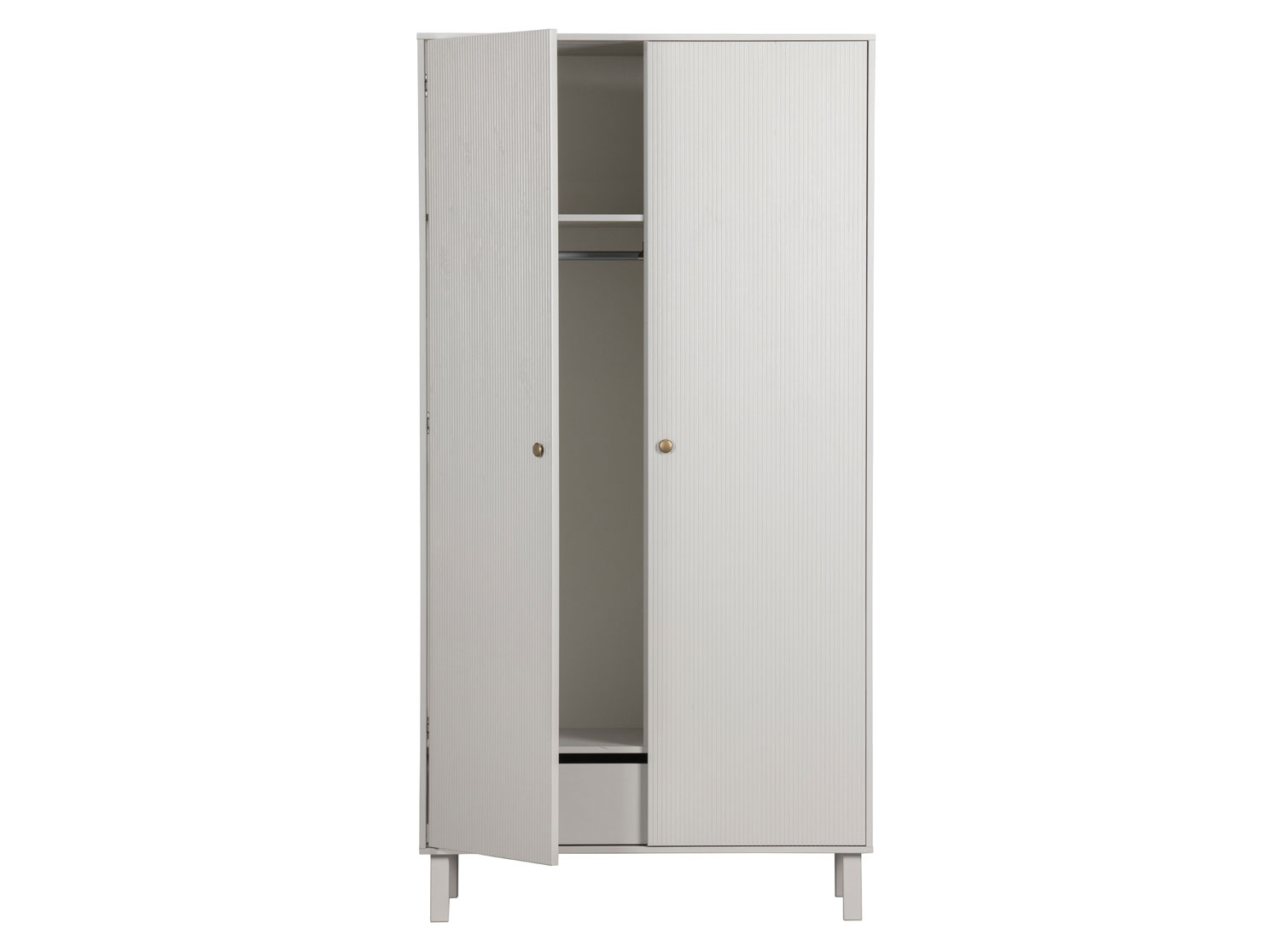 woood Schrank Kleiderschrank Madu H 195 cm Kiefer