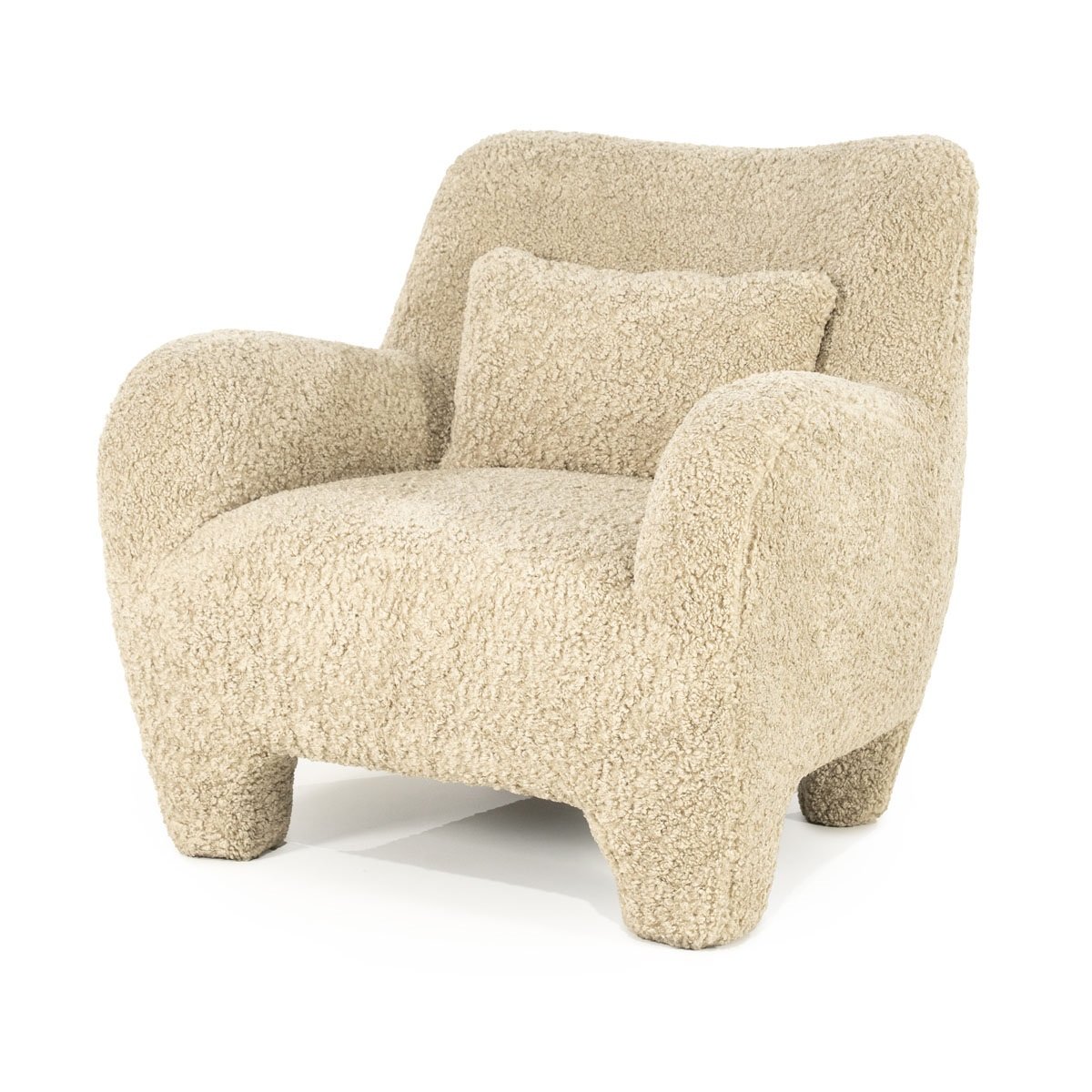 Sessel Shaun Teddystoff taupe Relaxsessel Fernsehsessel