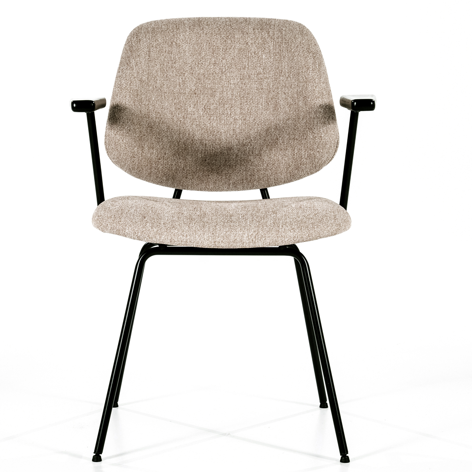 Armlehnstuhl Lynn beige Esszimmerstuhl Stuhl