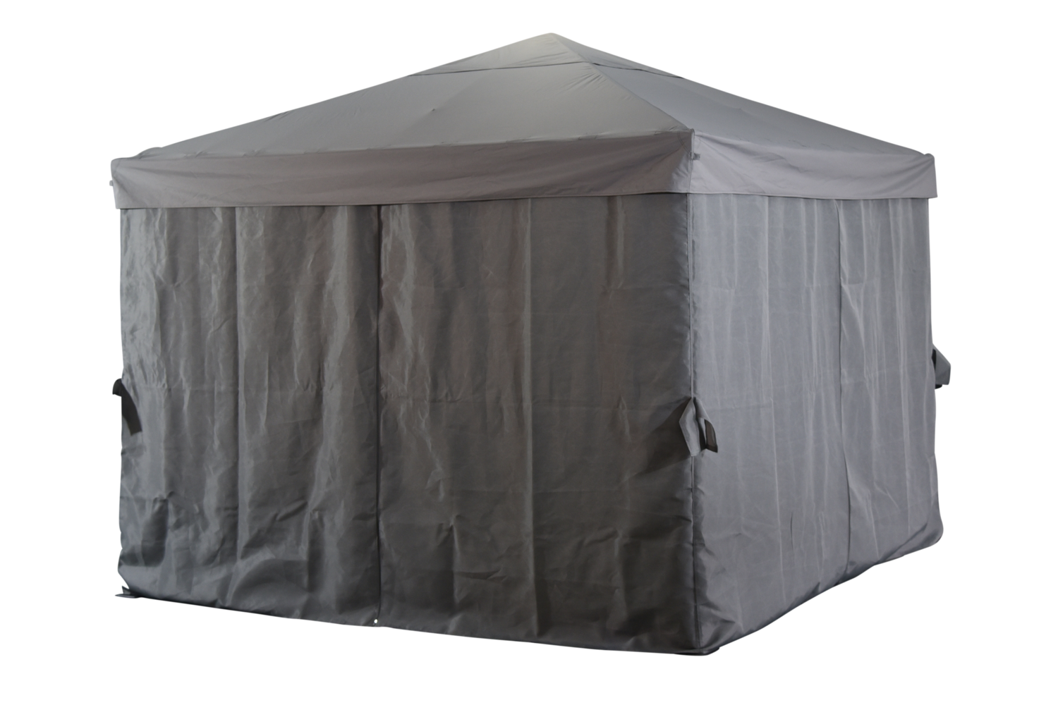 Pavillion Gartenpavillion Biella 300 x 300 cm grau