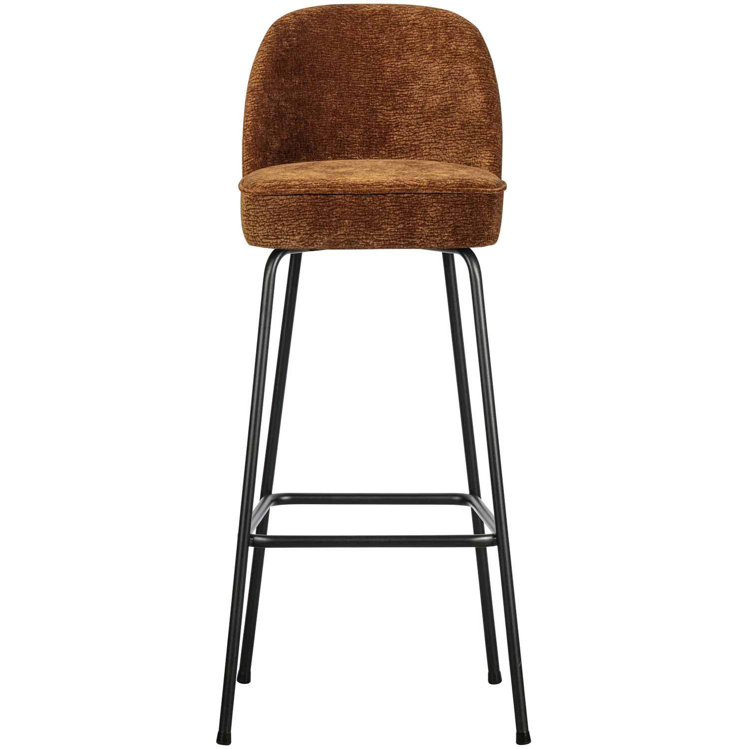 Barhocker Vogue SH 79 cm 3D Chenille mittelbraun