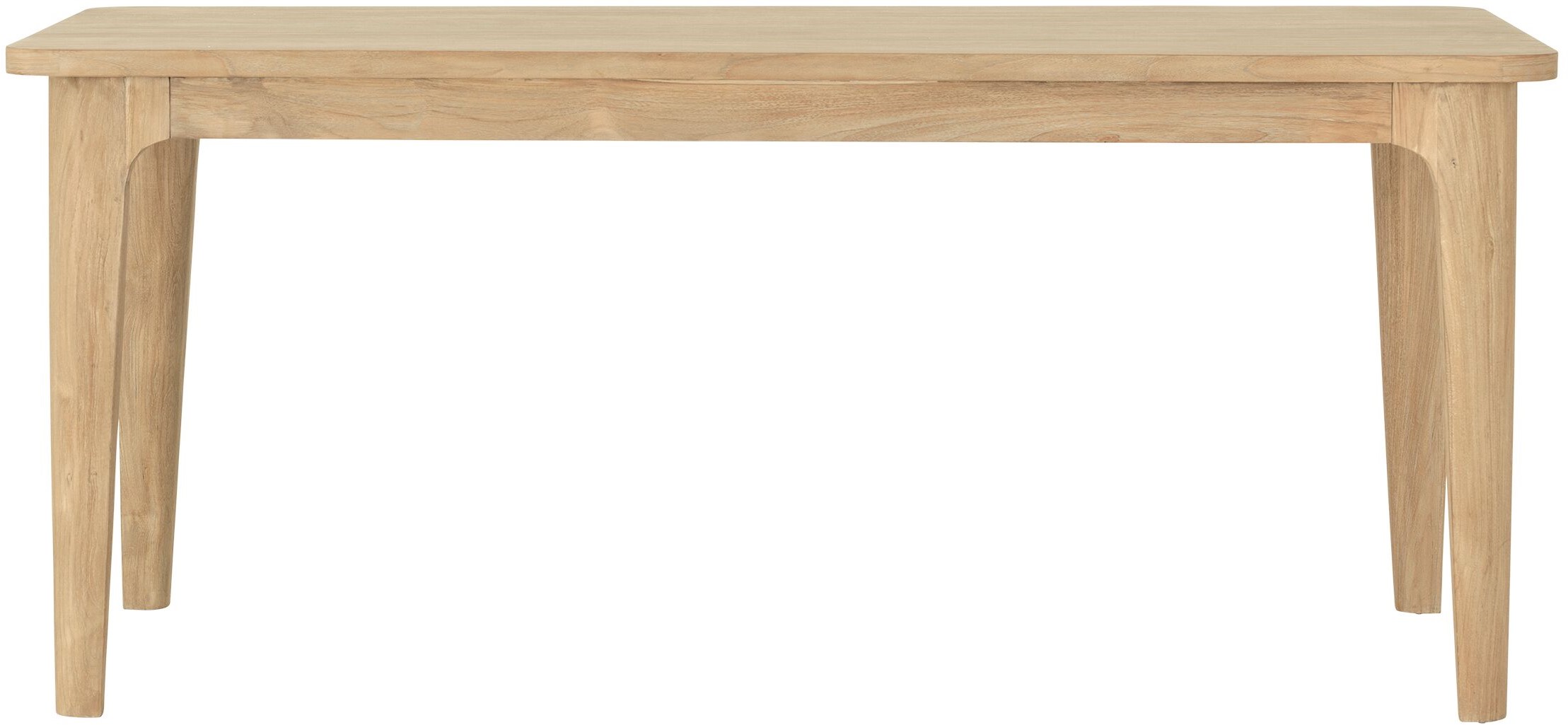 Esstisch Forte 150 x 90 cm Teakholz natur